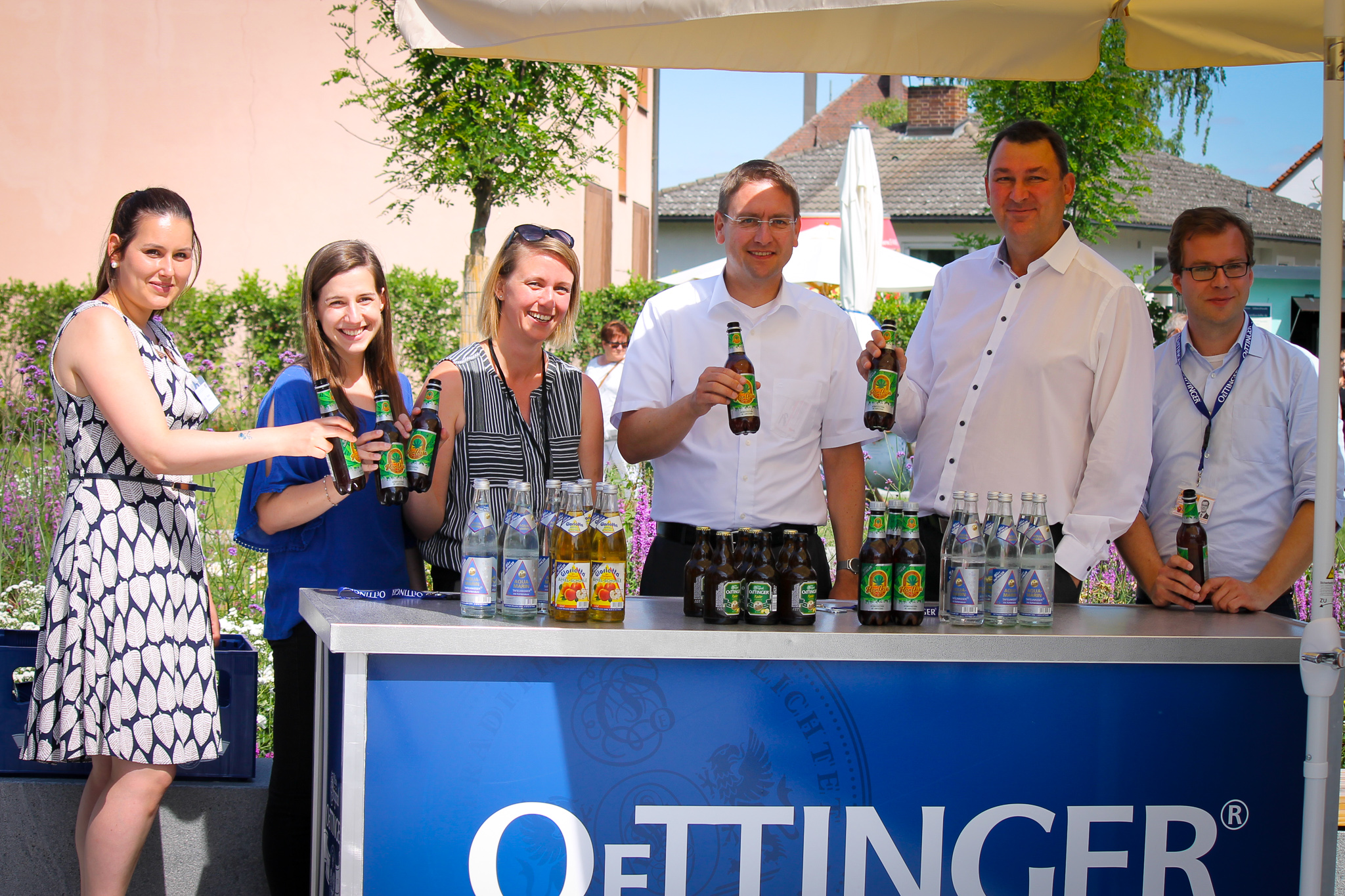 Landkreise bedanken sich bei der Oettinger Brauerei |Landkreis|Donau-Ries-Aktuell